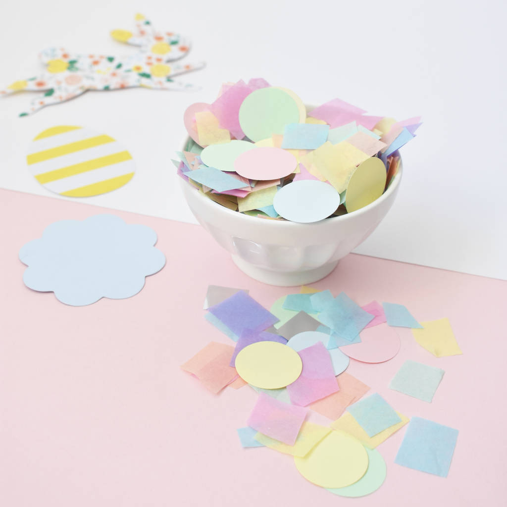 'chocolate And Confetti' Easter Confetti Card By Pops Of Colour