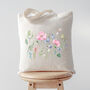 Wild Flowers Tote Shopping Bag, thumbnail 2 of 2