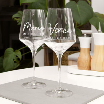 Personalised Elegance Wine Glass, 9 of 11