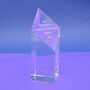 Personalised Optical Crystal Diamond Award, thumbnail 1 of 4