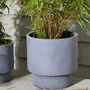 Noma Grey Footed Planter, thumbnail 2 of 10