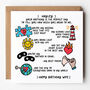 Wonderful Wife Birthday Card, thumbnail 1 of 4
