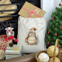 Personalised Penguin Christmas Bag, thumbnail 2 of 2