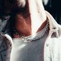 Men's Silver Striker Chunky Chain Toggle Clasp Chain For Men, thumbnail 1 of 7