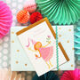 Princess Happy Birthday Card, thumbnail 4 of 5