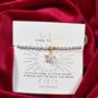 Time To Shine Star Charm Bracelet Gift, thumbnail 4 of 5