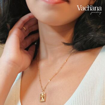 Stainless Steel Rome Women Pendant Necklace, 2 of 4