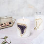 Amethyst Purple Geode Candle, thumbnail 1 of 5