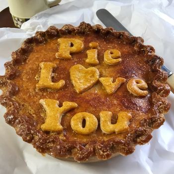 Large 'Pie Love You' Pork Pie, 4 of 5