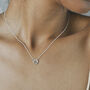 9ct Solid Gold Mini Russian Ring Necklace, thumbnail 5 of 5