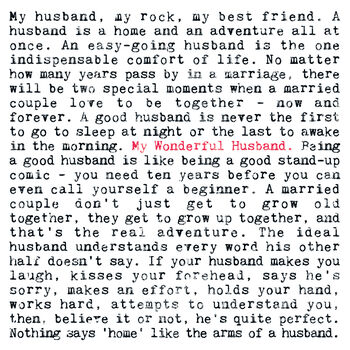 Christmas Card For Husband, 2 of 6