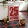 December 25 Christmas Print, thumbnail 4 of 4