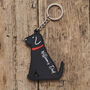 Personalised Father's Day Keyring From The Dog, thumbnail 2 of 12
