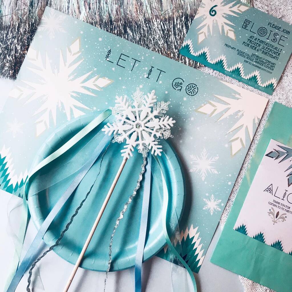 Image of Snowflake Wand | Winter Wonderland Party Gift