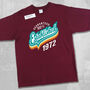'Established 1972' 50th Birthday Gift T Shirt, thumbnail 5 of 9