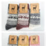 Alpaca Wool Socks Christmas Gift Limited Edition, thumbnail 8 of 8