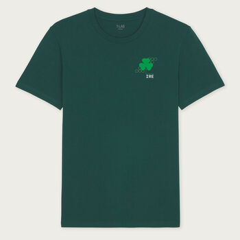 Ireland Team Supporter Green Organic T Shirt, 3 of 6