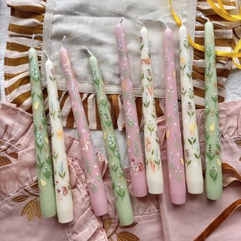Hand Painted Easter Candles, 5 of 6