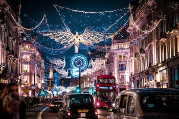 Classic Mini Cooper London Christmas Lights Adventure, 5 of 8