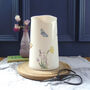 Brown Hare And Bell Heather Bone China Jug, thumbnail 3 of 7