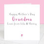 Happy Mother's Day Grandma Personalised Card, thumbnail 1 of 7