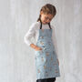 Children’s Dog Print Apron | Kids Aprons With Cat, Duck And Bunny Prints, thumbnail 1 of 12