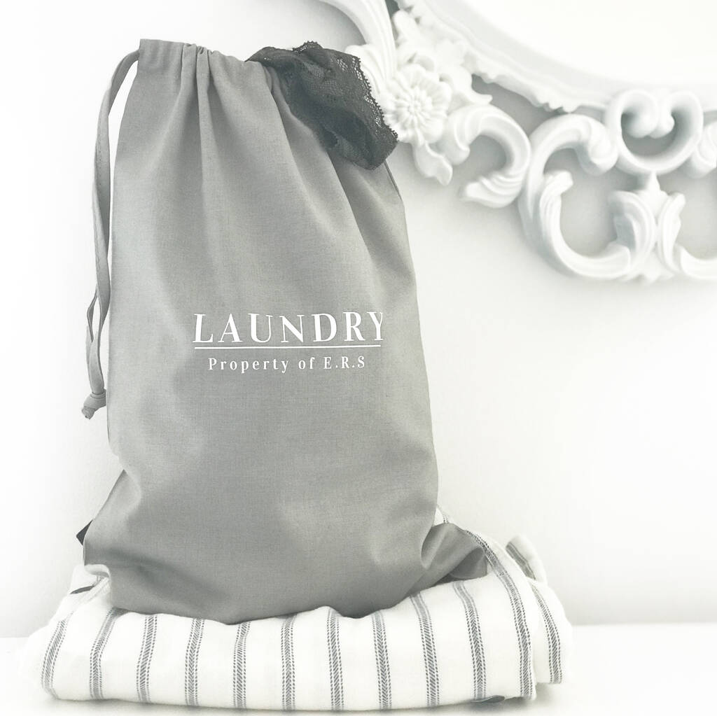 Personalised Travel Laundry Bag, 1 of 4
