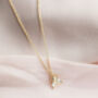 Bee Gold/Silver Plated Cubic Zirconia Necklace, thumbnail 3 of 8