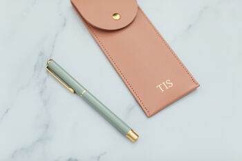 Ballpoint Pen/ Personalised Pen Pouch, 6 of 8