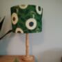 Green Floral Lampshade Handmade Fabric Lamp Shade Table Floor Or Ceiling Pendant, thumbnail 3 of 11