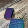 Personalised Engraved Rainbow Lighter, thumbnail 3 of 9