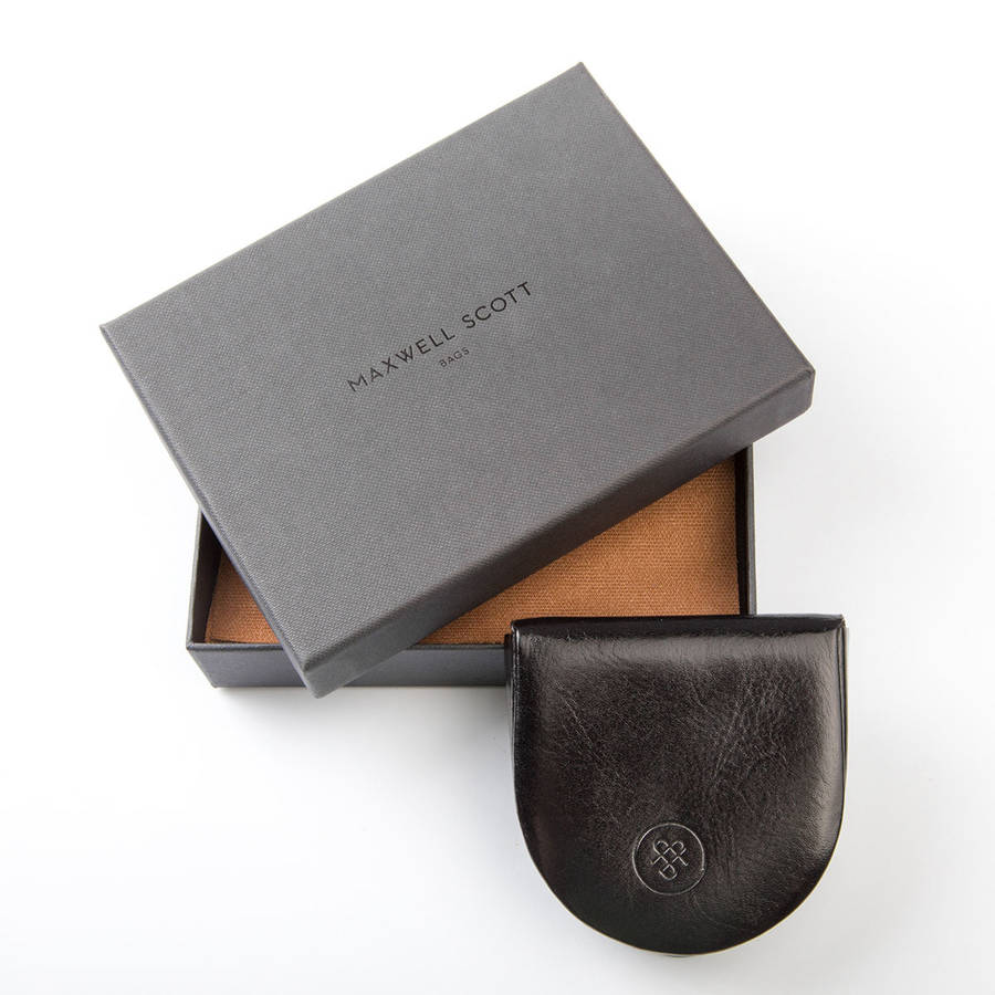 mens leather coin wallet / tray wallet. &#39;the savino&#39; by maxwell scott bags | www.neverfullmm.com