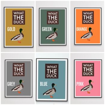 What The Duck Kitchen Print, 2 of 7