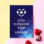 Football Card For Husband, thumbnail 2 of 5