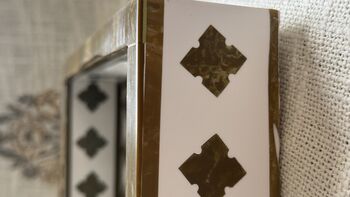 Wood Serving Tray With Handle, Ottoman Tary, Inlay Craft, 3 of 12