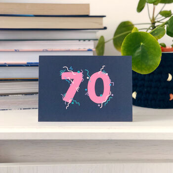70 Birthday Card, 2 of 5