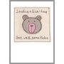 Personalised Bear Christmas Card For Mum, Grandma, Girlfriend, thumbnail 9 of 11