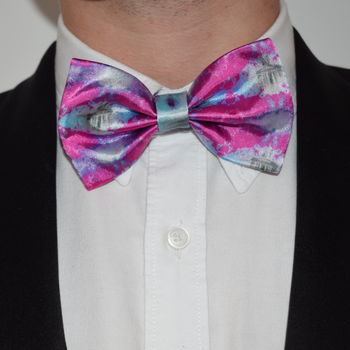 Modern Bow Tie 1916 G.P.O Print In Pink, 2 of 3