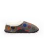 Amber Grey Multi Spot Women's Slippers/Indoor Shoes, thumbnail 4 of 6
