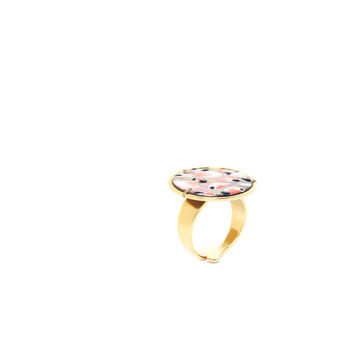 Round Gold Plated Ring, 3 of 3
