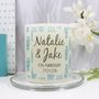 Personalised Anniversary Patterned Coloured Candle, thumbnail 9 of 12