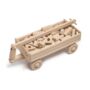 Handmade Wooden Carriage With Blocks, thumbnail 2 of 2