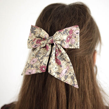 Make Your Own Floral Bow Hairclip Kit, 5 of 6