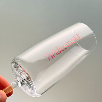 Personalised Wedding Tambourine Name Sticker, 5 of 12