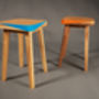 Solid Wood Stool With Cork Top, thumbnail 2 of 7