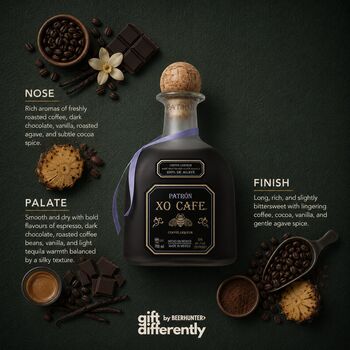 Personalised Patron Xo Cafe Coffee Tequila Gift Set With Shot Glasses, 2 of 9