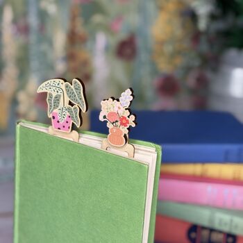 Vase Of Flowers Wooden Bookmark, 3 of 4