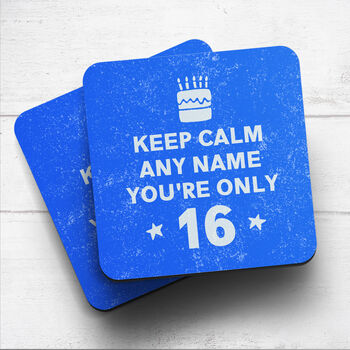 Personalised Mug 'Keep Calm 16th Birthday', 4 of 6