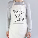 Ready Set Bake Personalised Apron