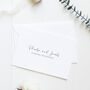 Our Love Is Wedding Invitations Set Of 10, thumbnail 2 of 3